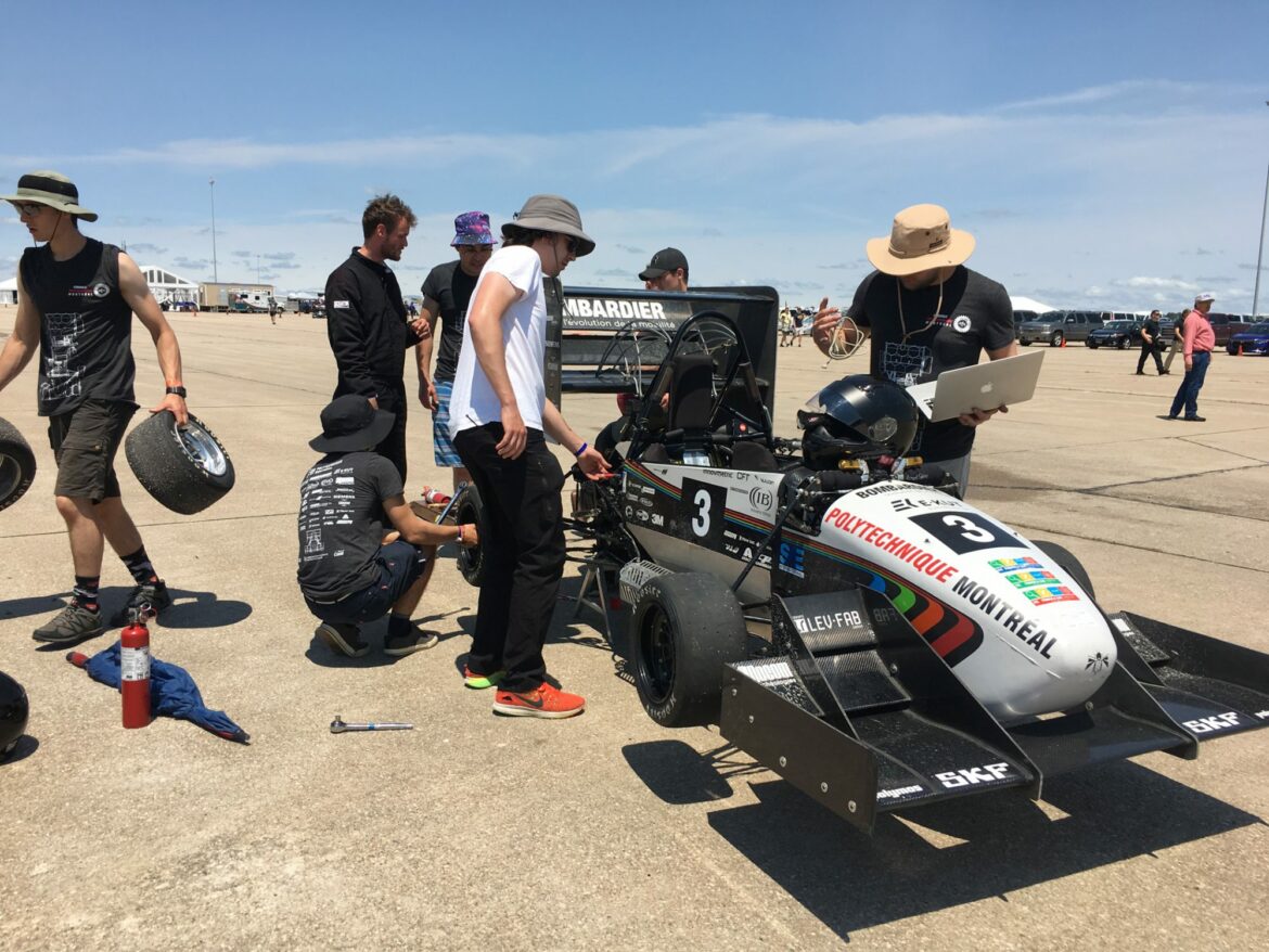 Des prototypes de bolides se distinguent à Poly Montréal