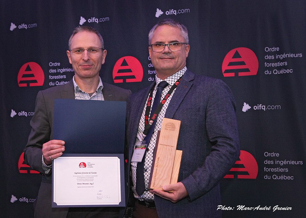 Un ingénieur forestier de la Côte-Nord nommé Ingénieur forestier de l&rsquo;année par l&rsquo;OIFQ