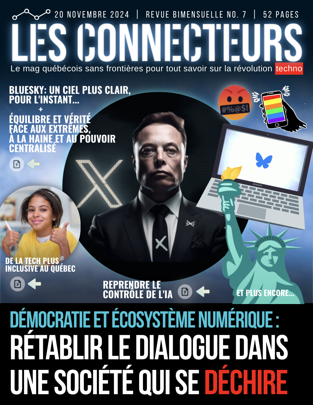 Démocratie et écosystème numérique : rétablir le dialogue dans une société qui se déchire