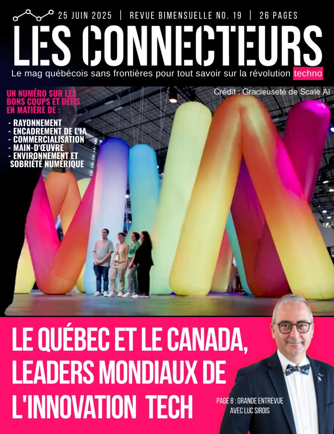 Le Québec et le Canada, leaders mondiaux de l&rsquo;innovation tech