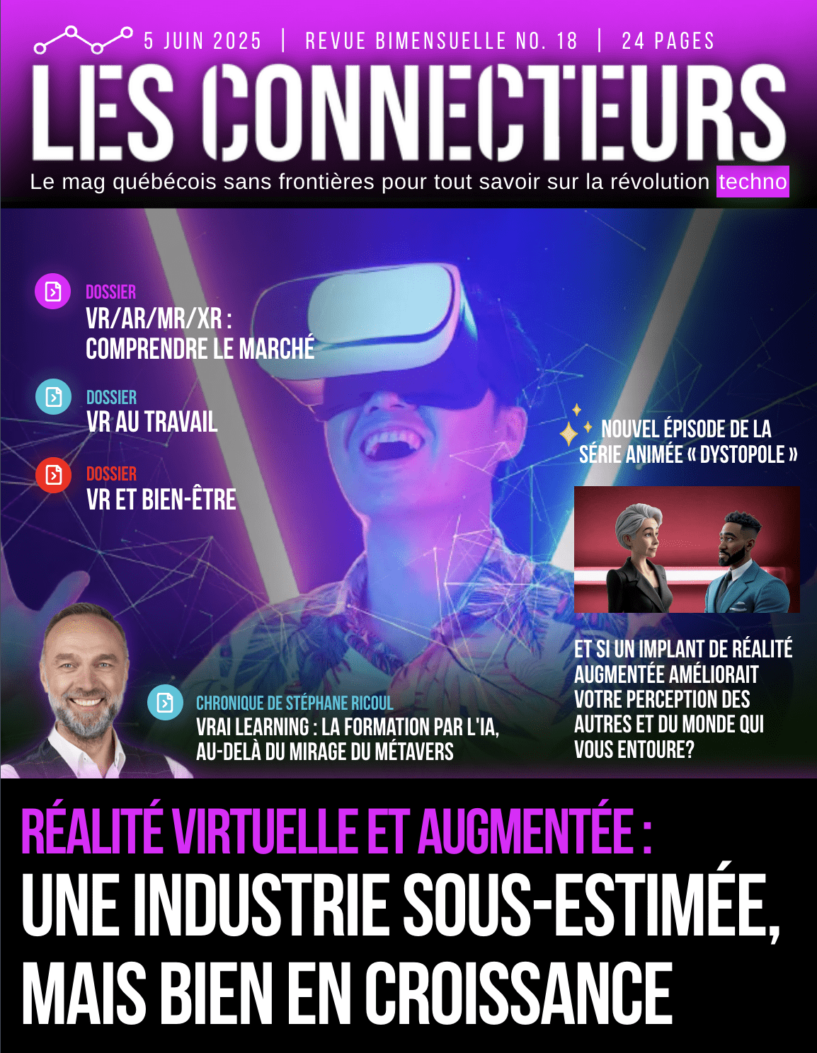 L&rsquo;industrie de la VR sous-estimée, mais bien en croissance