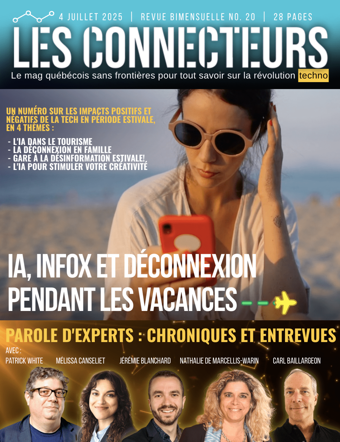 IA, infox et déconnexion pendant les vacances d&rsquo;été